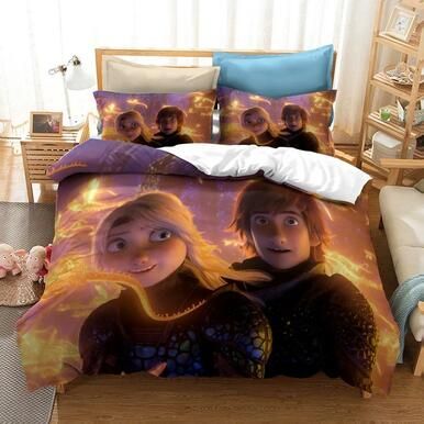 How To Train Your Dragon Hiccup #17 Duvet Cover Quilt Cover Pillowcase Bedding Set Bed Linen , Comforter Set