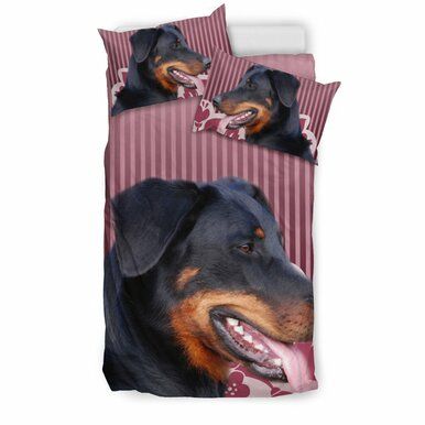 Beauceron Dog Print Bedding Sets , Comforter Set
