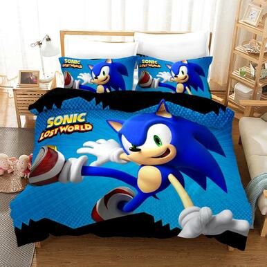 Sonic Lost World #13 Duvet Cover Quilt Cover Pillowcase Bedding Set Bed Linen Home Decor , Comforter Set