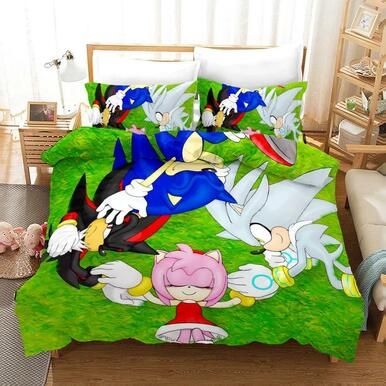 Sonic Lost World #7 Duvet Cover Quilt Cover Pillowcase Bedding Set Bed Linen Home Decor , Comforter Set