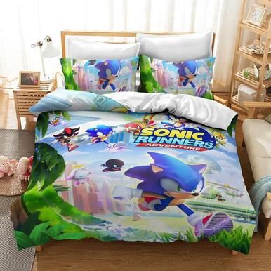 Sonic Mania #5 Duvet Cover Quilt Cover Pillowcase Bedding Set Bed Linen Home Decor , Comforter Set