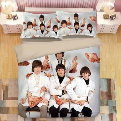 The Beatles John Lennon #5 Duvet Cover Quilt Cover Pillowcase Cover Bedding Set Bed Linen , Comforter Set
