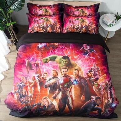 Avengers Infinity War #18 Duvet Cover Quilt Cover Pillowcase Bedding Set Bed Linen Home Decor , Comforter Set