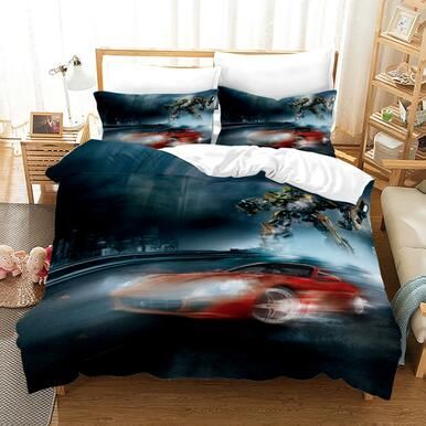 Transformers #24 Duvet Cover Quilt Cover Pillowcase Bedding Set Bed Linen Home Decor , Comforter Set
