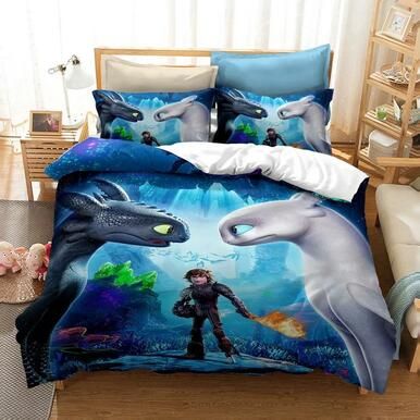 How To Train Your Dragon Hiccup #15 Duvet Cover Quilt Cover Pillowcase Bedding Set Bed Linen , Comforter Set