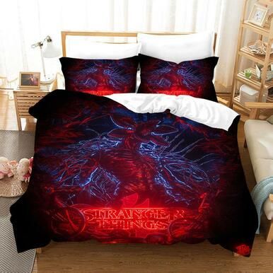 Stranger Things Season 1 #10 Duvet Cover Quilt Cover Pillowcase Bedding Set , Comforter Set