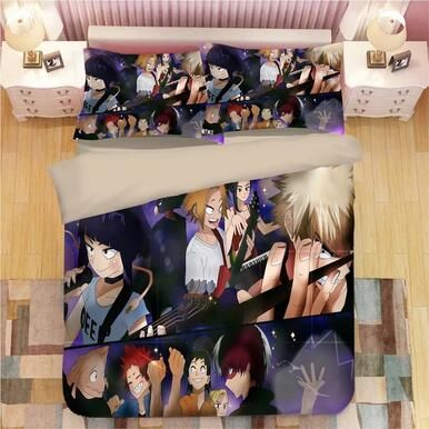 My Hero Academia Bakugou Katsuki  #12 Duvet Cover Quilt Cover  Pillowcase Bedding Set , Comforter Set