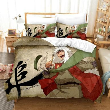 Naruto Shippuuden Naltimate Impact #56 Duvet Cover Quilt Cover Pillowcase Bedding Set Bed Linen Home Bedroom Decor , Comforter Set