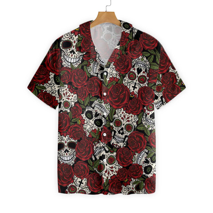 Rose Skull Mexico Hawaiian Shirt