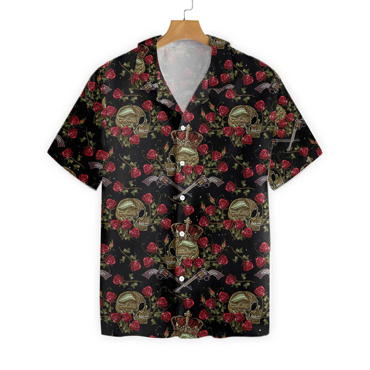 King Of Pirates In Crown Hawaiian Shirt