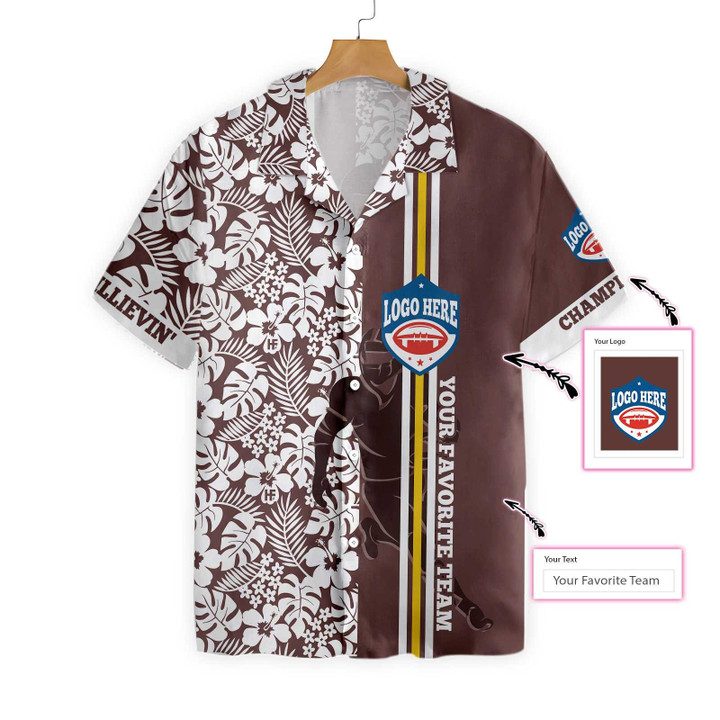 Super Bowl LV Don't Stop Billievin' EZ16 2201 Custom Hawaiian Shirt