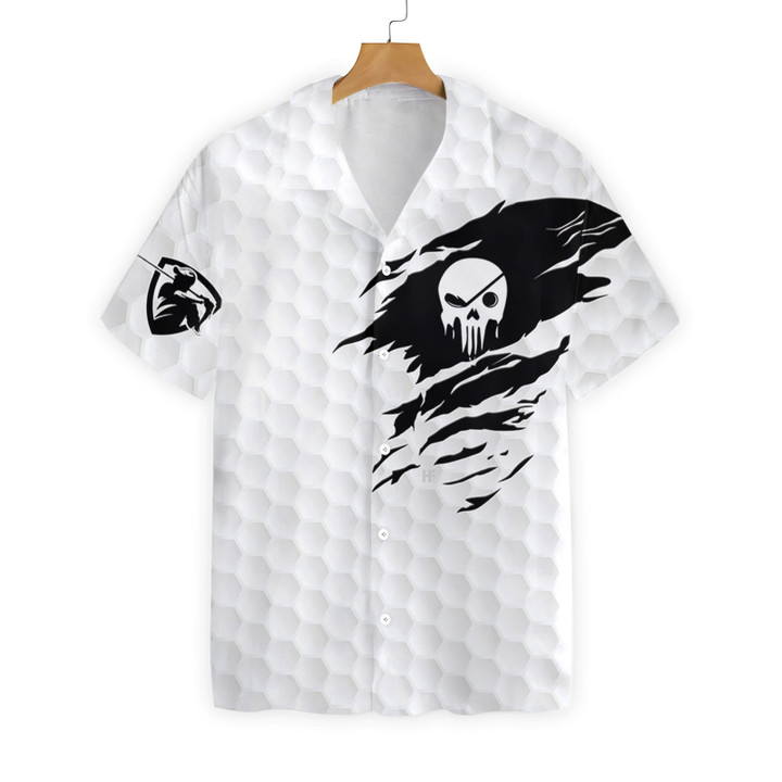 The Golf Skull EZ14 2612 Hawaiian Shirt