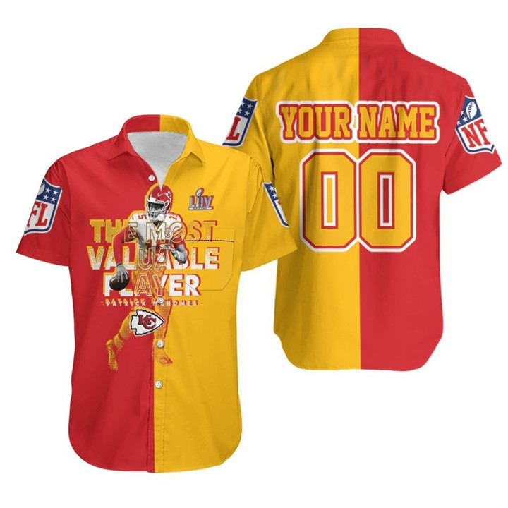 Nfl Kansas City Chiefs Mvp Patrick Mahomes 15 Afc West Division Champion 3D Personalized Hawaiian Shirt