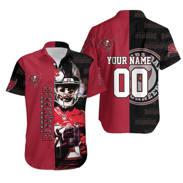 Tampa Bay Buccaneers Mike Evans 13 Legend For Fans Personalized Hawaiian Shirt