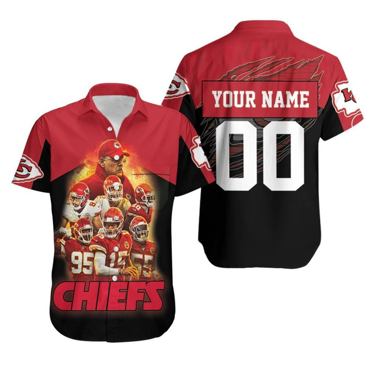 Kansas City Chiefs Afc West Champions 2021 Super Bowl Personalized Hawaiian Shirt