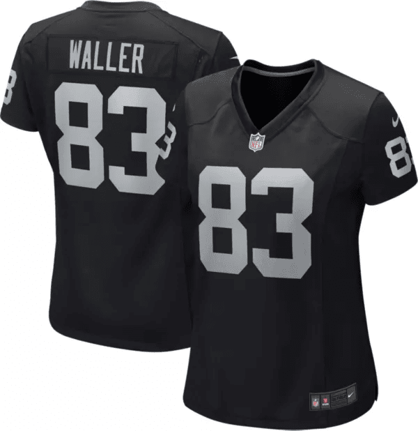 Women's Las Vegas Raiders Darren Waller #83 Black Game Jersey