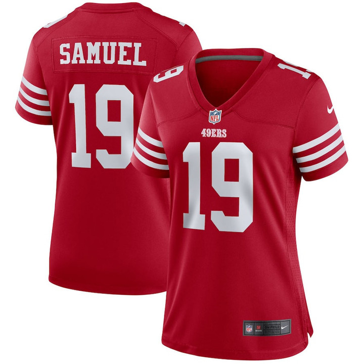 Deebo Samuel San Francisco 49er Women's Player Game Jersey - Scarlet