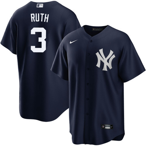 Men's Babe Ruth New York Yankees Alternate Navy Jersey