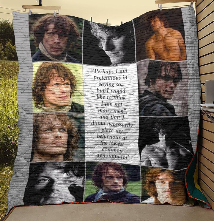 Outlander Perhapsam Pretentious In Saying So, But Would Like To Thinkam Not Many Men 3D Customized Quilt Blanket Size Single, Twin, Full, Queen, King, Super King  