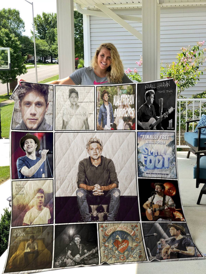 Niall Horan 3D Customized Quilt Blanket Size Single, Twin, Full, Queen, King, Super King  