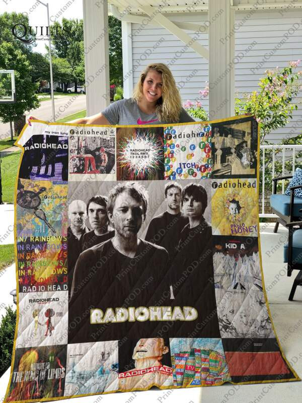 Radiohead 3D Customized Quilt Blanket Size Single, Twin, Full, Queen, King, Super King  