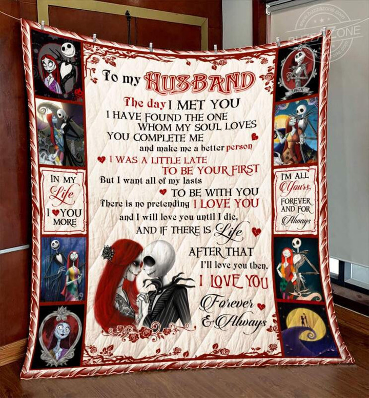 Nightmare Husband All Of My Lasts 3D Quilt Blanket Size Single, Twin, Full, Queen, King, Super King  