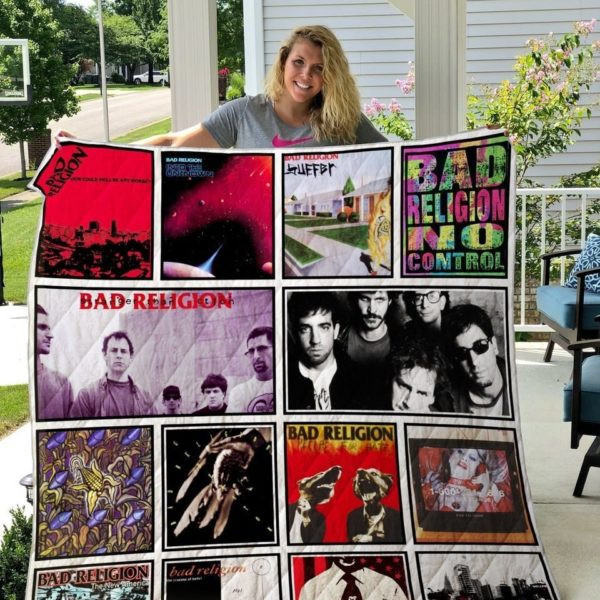 Bad Religion 3D Customized Quilt Blanket Size Single, Twin, Full, Queen, King, Super King  