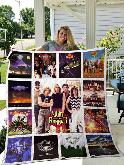 Night Ranger 3D Customized Quilt Blanket Size Single, Twin, Full, Queen, King, Super King  
