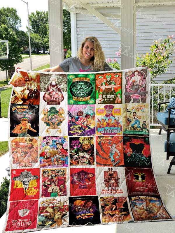 Big Trouble In Little China 3D Customized Quilt Blanket Size Single, Twin, Full, Queen, King, Super King  