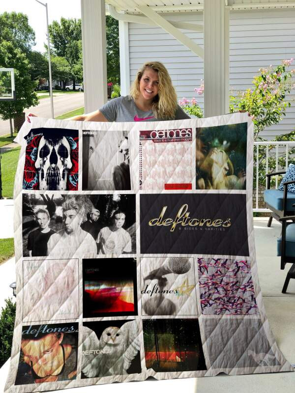 Deftones Albums 3D Customized Quilt Blanket Size Single, Twin, Full, Queen, King, Super King  