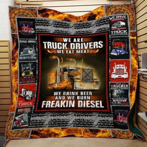 Truck 3D Customized Quilt Blanket Size Single, Twin, Full, Queen, King, Super King  