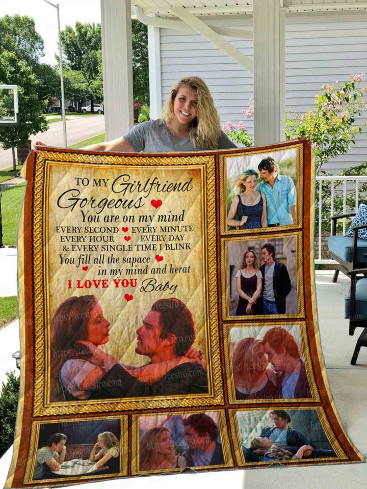 Before Sunrise To My Girlfriend 3D Quilt Blanket Size Single, Twin, Full, Queen, King, Super King  