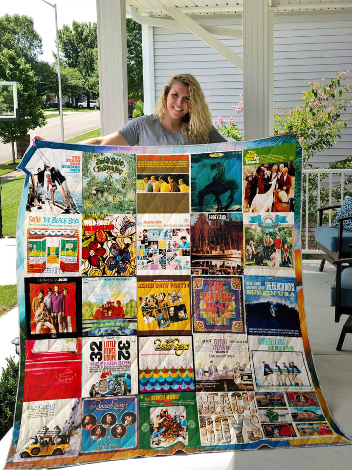 The Beach Boys 3D Customized Quilt Blanket Size Single, Twin, Full, Queen, King, Super King  