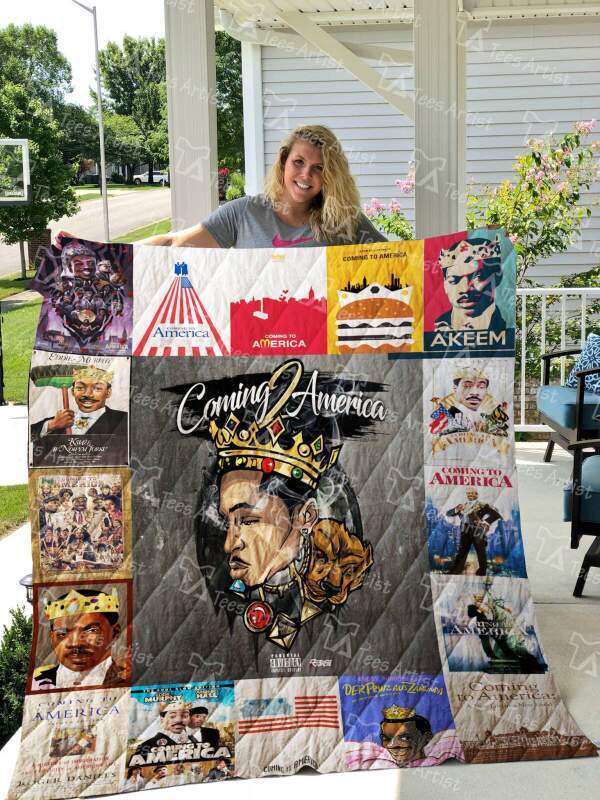 Coming To America 3D Customized Quilt Blanket Size Single, Twin, Full, Queen, King, Super King  