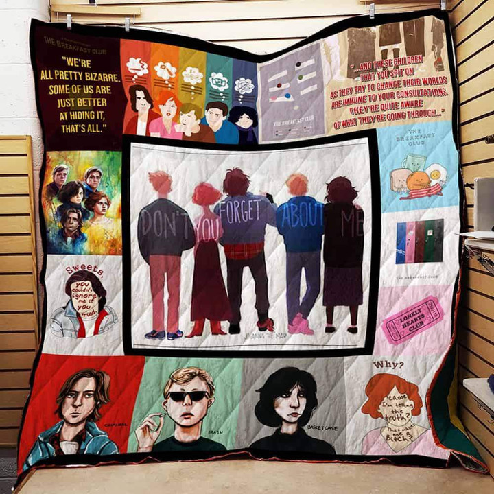 The Breakfast Club 3D Customized Quilt Blanket Size Single, Twin, Full, Queen, King, Super King  