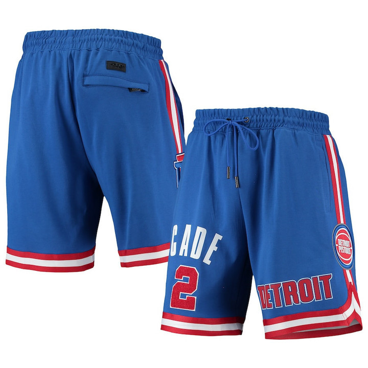 Cade Cunningham Detroit Pistons Pro Standard Player Replica Shorts - Blue