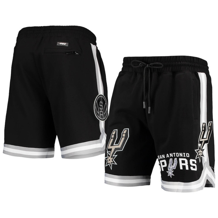 San Antonio Spurs Pro Standard Chenille Shorts - Black