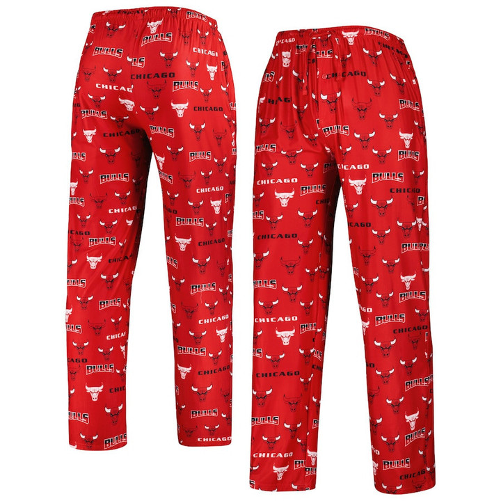 Chicago Bulls Concepts Sport Breakthrough Knit Sleep Pants - Red