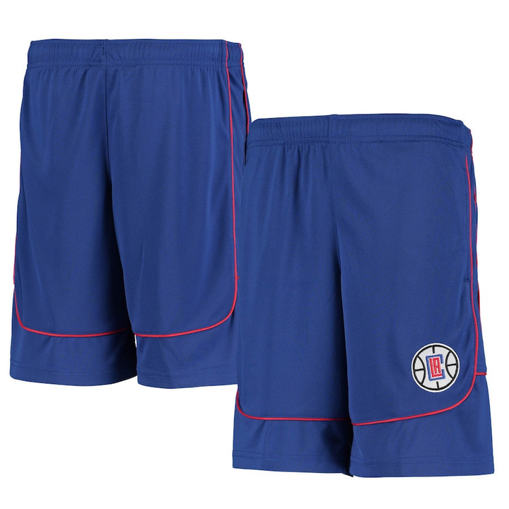 LA Clippers Youth Boomin Out Dazzle Shorts - Royal