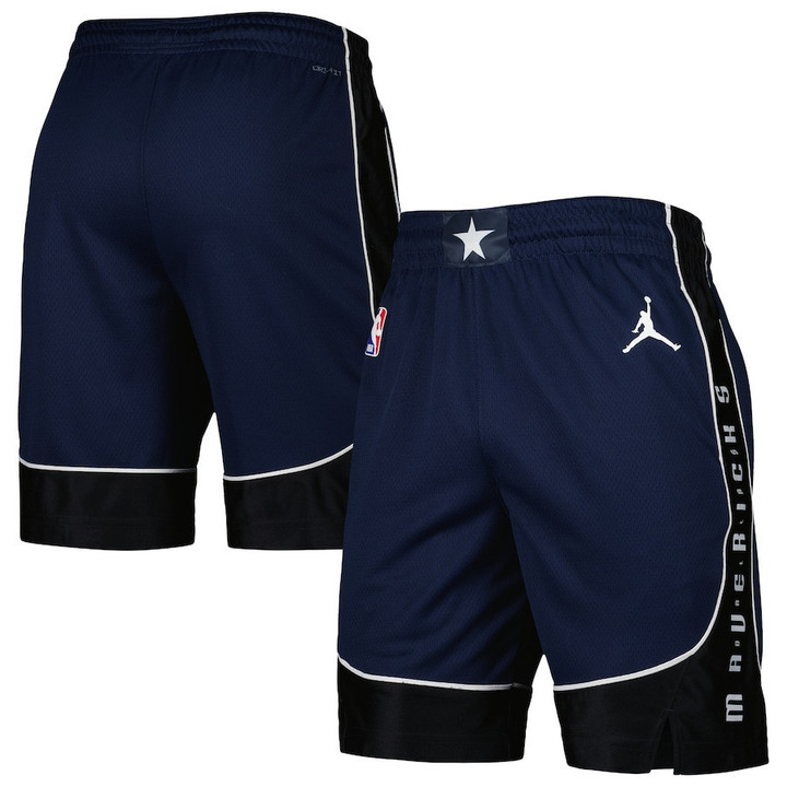 Dallas Mavericks  2022/2023 Statement Edition Swingman Performance Shorts - Navy