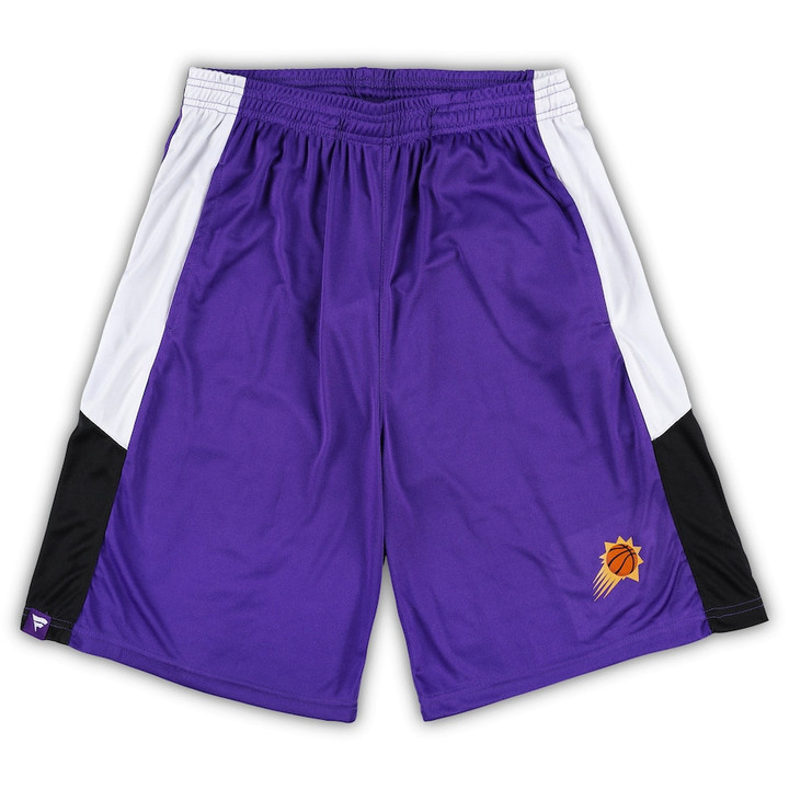 Phoenix Suns s Branded Big & Tall Champion Rush Practice Shorts - Purple