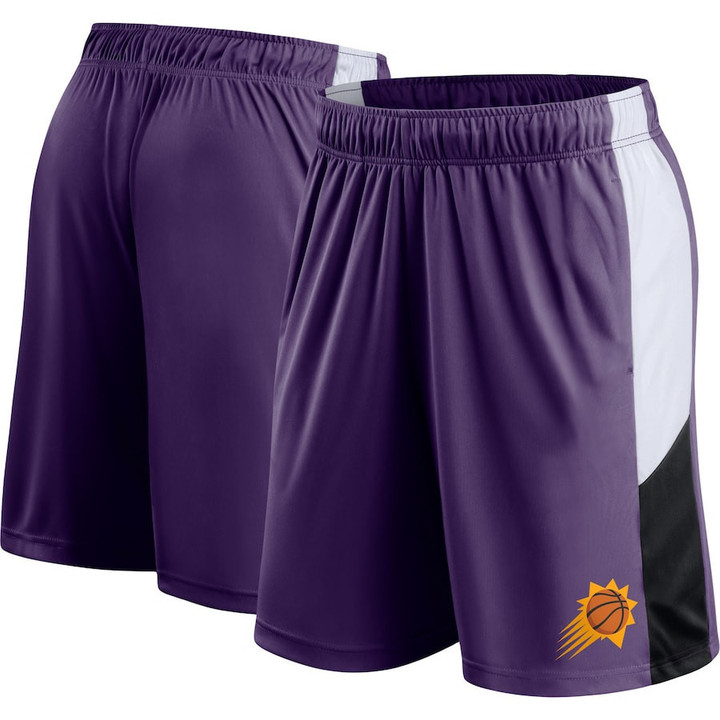 Phoenix Suns s Branded Champion Rush Colorblock Performance Shorts - Purple