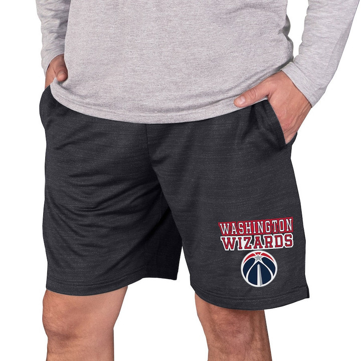 Washington Wizards Concepts Sport Bullseye Knit Jam Shorts - Charcoal
