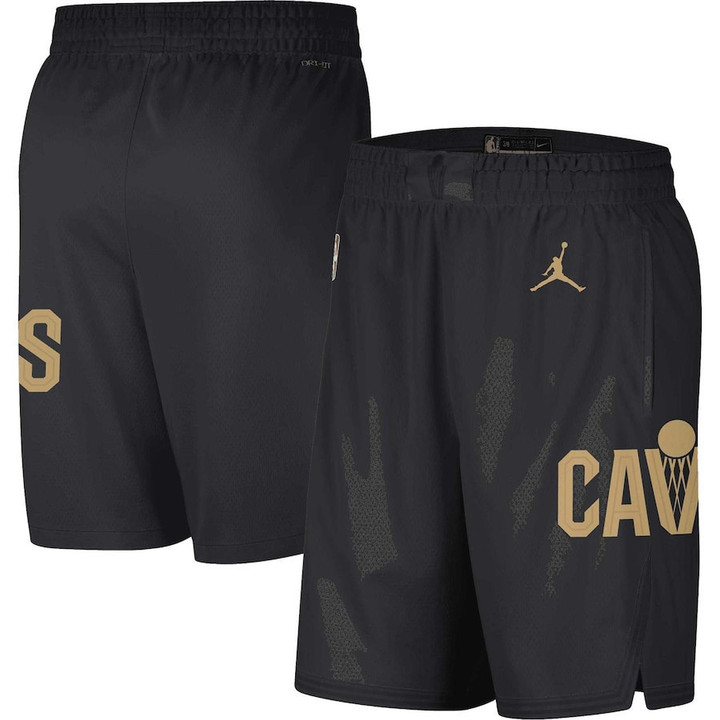 Cleveland Cavaliers  2022/2023 Statement Edition Swingman Performance Shorts - Black