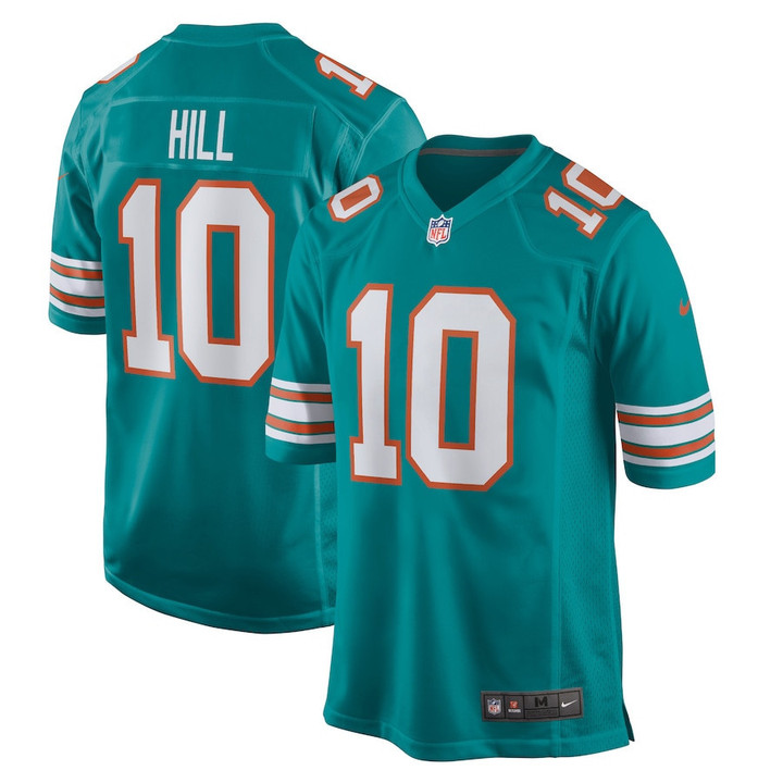 Youth's Tyreek Hill Miami Dolphins Alternate Game Jersey - Aqua