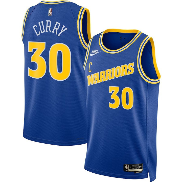 Youth's Stephen Curry Golden State Warriors 2022/23 Swingman Jersey Royal - Classic Edition