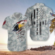 Veteran Proud US Airforce Camouflage EZ14 1401 Hawaiian Shirt