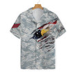 Veteran Proud US Airforce Camouflage EZ14 1401 Hawaiian Shirt