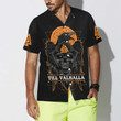 Skull Raven Viking Hawaiian Shirt, Till Valhalla Viking Shirt For Men And Women