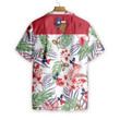 Bluebonnet Texas Hawaiian Shirt Pecan Version, Button Down Floral And Flag Texas Shirt, Proud Texas Shirt For Men